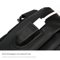 20.jpg - กระเป๋าคาดอกแฟชั่น มีสาย USB พร้อมพิมพ์โลโก้ รุ่น BA003 | https://begroove.co.th