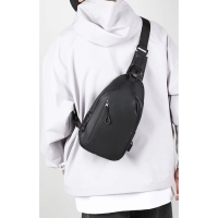 22.jpg - กระเป๋าคาดอกแฟชั่น มีสาย USB พร้อมพิมพ์โลโก้ รุ่น BA003 | https://begroove.co.th