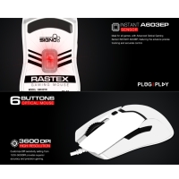 4.jpg - MOUSE (เมาส์) SIGNO GM-921 RASTEX WHITE | https://begroove.co.th